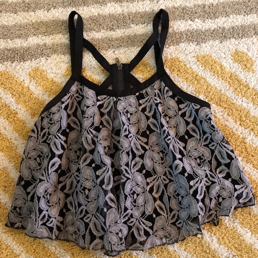 Free People Lace Tank, XS